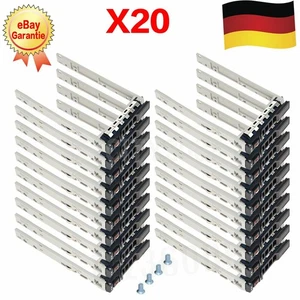 20Stück Dell 2.5" SAS SATA Festplatten Tray Rahmen für PowerEdge R630 R730 R940 - Afbeelding 1 van 7