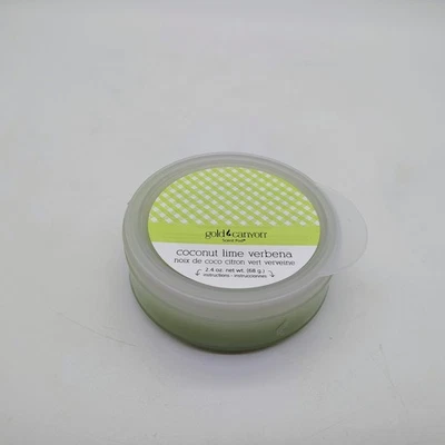 Cápsula perfumada Gold Canyon coco lima verbena cera derretida 2,4 oz para calentador Foto 1 de 3