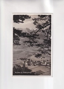 F6977) Cartolina, WALCHSEE in Tirolo case chiesa con Monti Imperiali - Foto 1 di 2
