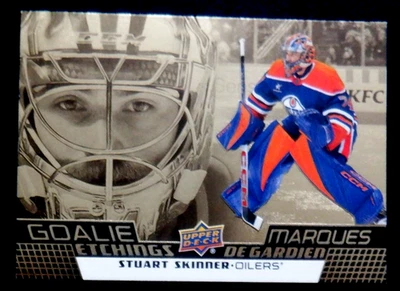 Stuart Skinner Tim Hortons Upper Deck Goalie Etchings card GE-17, 2025 -26 - Image 1 of 2