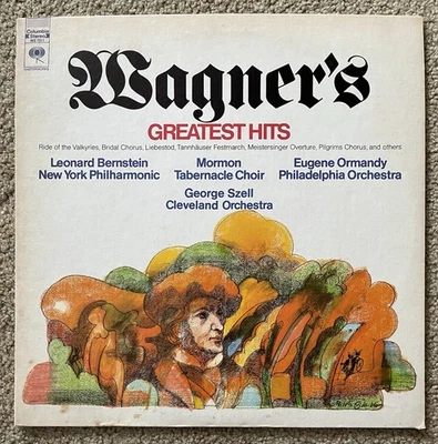 WAGNER's - Greatest Hits LP 1969 Columbia MS7511 stereo Vinyl * /Near MINT - Image 1 of 4