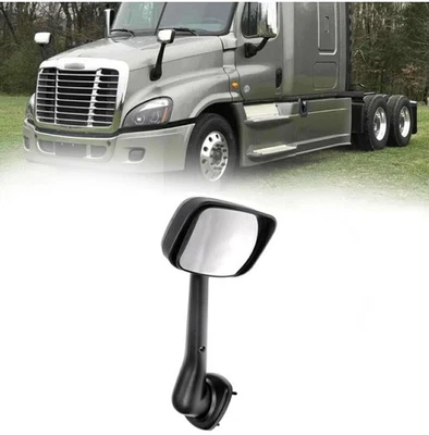 Chrome Hood Mirror for Freightliner Cascadia 2008-2017 Left Driver Side  - Image 1 of 4