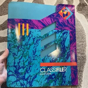 NOS RARE MEAD Super Shades Classifiler Pad Folder - Picture 1 of 15