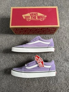Vans Old Skool Chalk Violet/True White UK 4 - Picture 1 of 6