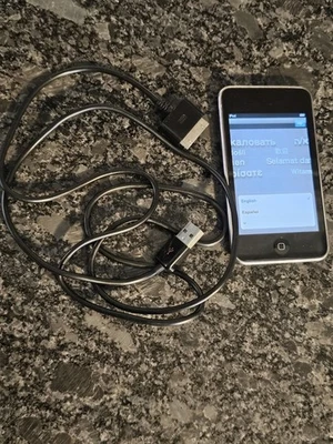 Apple iPod touch 3rd Generation Silver (32 GB) Model A1318 & Charging Cord Works - Image 1 of 4