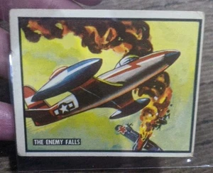 Vintage 1950 Freedom's War Topps Card #39 / 152 The Enemy Falls  - Picture 1 of 7