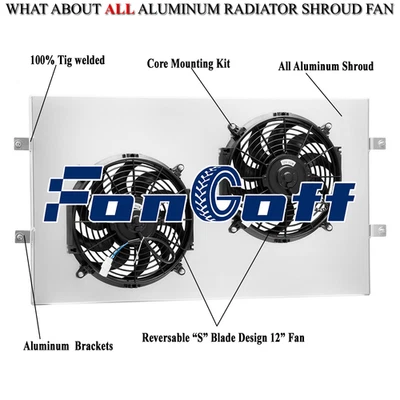 Cubierta Ventilador Eléctrico Ajuste Chevy C/K 1500 2500 3500 Tahoe Blazer 6.5L V8 1994-2000 Foto 1 de 4