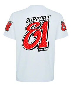 Hells Angels Support 81 T-Shirt weiß "Support 81 World" NEU  Big Red Machine - Bild 1 von 3
