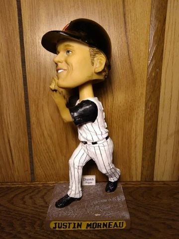 Quad Cities River Bandits JUSTIN MORNEAU Bobblehead SGA - No Bat Cover