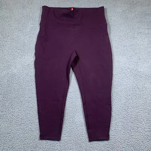 Spanx Ponte Ankle Leggings Womens Petite 3XP Purple - Picture 1 of 10