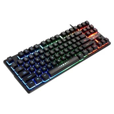 Kit de ratón para juegos con cable para juegos K87 con cable 87 teclas mecánico con RGB Foto 1 de 4