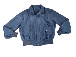 Members Only By Europe Craft Men's Vintage Blue Jacket, Size 44 - Picture 1 of 23