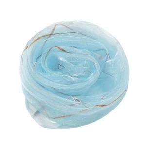 Kids Children Solid Gold Color Stripe Small Square Scarf Dance Performance Scarf - Picture 1 of 13