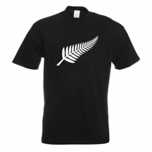 T-Shirt Imprimé Design Fun Kiwi De La Fougère Argentée / Nouvelle-Zélande - Picture 1 of 19