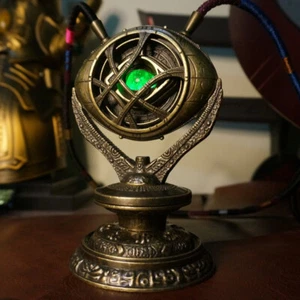 Doctor Strange Eye Of Agamotto 1:1 life Size With Stand Metal Led Light 2023 - Picture 1 of 12