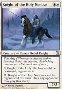 4 * Chevalier du halo sacré- 4 * Knight of the Holy Nimbus - Magic Mtg - - Imagen 1 de 1