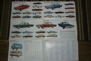 1965 DODGE COMES ON BIG  SALES BROCHURE POLARA DART CORONET CUSTOM 880 - Picture 1 of 12