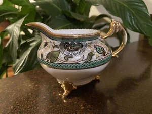 Nippon Porcelain Hand Painted Fooed Creamer - Picture 1 of 12