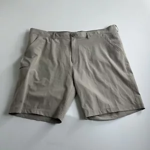 Hook And Tackle Shorts Mens Size 42 Beige Hi-Tide Hybrid Fishing Boating Shorts - Picture 1 of 10
