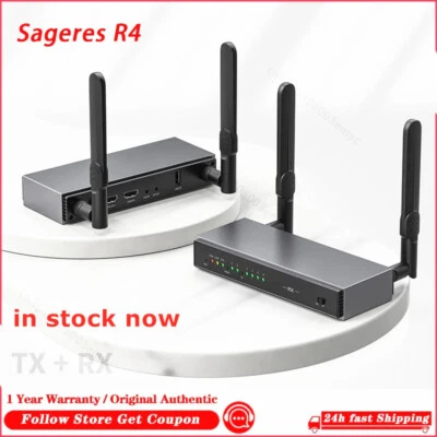 Sageres R4/R14/R15 TX RX Wireless Extender Transmitter Receiver Kit 1080P WIFI - Image 1 of 4