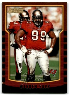 2000 BOWMAN WARREN SAPP TAMPA BAY BUCCANEERS #25 - Image 1 of 2