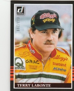 2018 Donruss Racing Nascar Red Foil Parallel Terry Labonte 108 /299