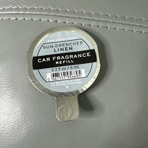 Sun Drenched Linen Scent  CAR Refill Bath & Body Works - Picture 1 of 1