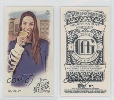 2019 Topps Allen & Ginter's Mini Ginter Logo Back Hilary Knight #185 Rookie RC