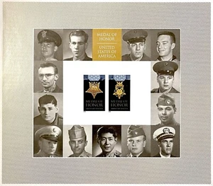 USPS Medal of Honor Postage Stamp Folio, Korean War, 20 Stamps #581044, 2014 - Picture 1 of 5