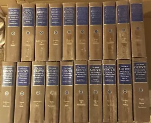 1980 COMPLETE SET 20 Vols New Grove Dictionary of Music and Musicians Sadie Hb G - Picture 1 of 8