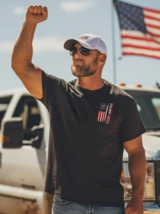 Trump 2024 MAGA 45 47 Make America Great Never Surrender Missed Me Eagle T-Shirt - Picture 1 of 18