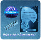 PS4 Pro, Slim & OG Internal 2TB Hard Drive w  USB OS Option