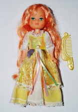 Lady Lovely Locks Ricciolina Vintage Mattel Maiden Curly Crown Barbie Doll