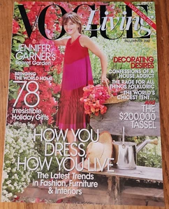 Vogue Living Jennifer Garner Versace Diana Dondoe Carolina Herrera Bruce Weber - Picture 1 of 1