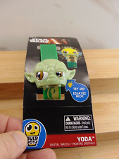 Star Wars Yoda Watch Digital Kids LCD Bulb Botz New NEVER USED