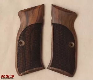 KSD Brand SAR P8L (Sarsılmaz Kılınç 2000 luce) Impugnature in noce compatibili diamante - Foto 1 di 1