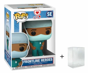Funko Pop! SE Frontline Heroes / Workers - Male #2 - w/ Case Front Line In Stock - Picture 1 of 3