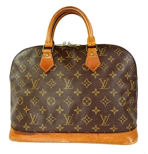 Authentic LOUIS VUITTON Alma Monogram Hand Bag Purse #60757 - Picture 1 of 13