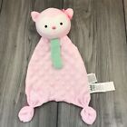 CARTERS Pink MinKy Dot Owl Pacifier Holder Lovey Plush Satin NEW WITHOUT TAGS