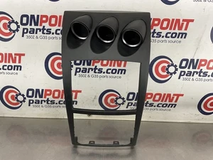 2005 Nissan 350Z Center Dash Bezel Trim Instrument Cluster OEM 13BEBE7 - Foto 1 di 22
