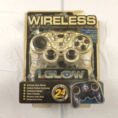 dream Gear DGPN-540 iGlow Wireless LED Lightning Lit PS2 Remote Controller - Image 1 of 4