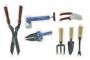 Dollhouse Miniature Garden Tool Set - Picture 1 of 1