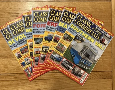 7 x Classic And Vintage Commercials Magazine, 2022 /2023, VGC - Image 1 of 4