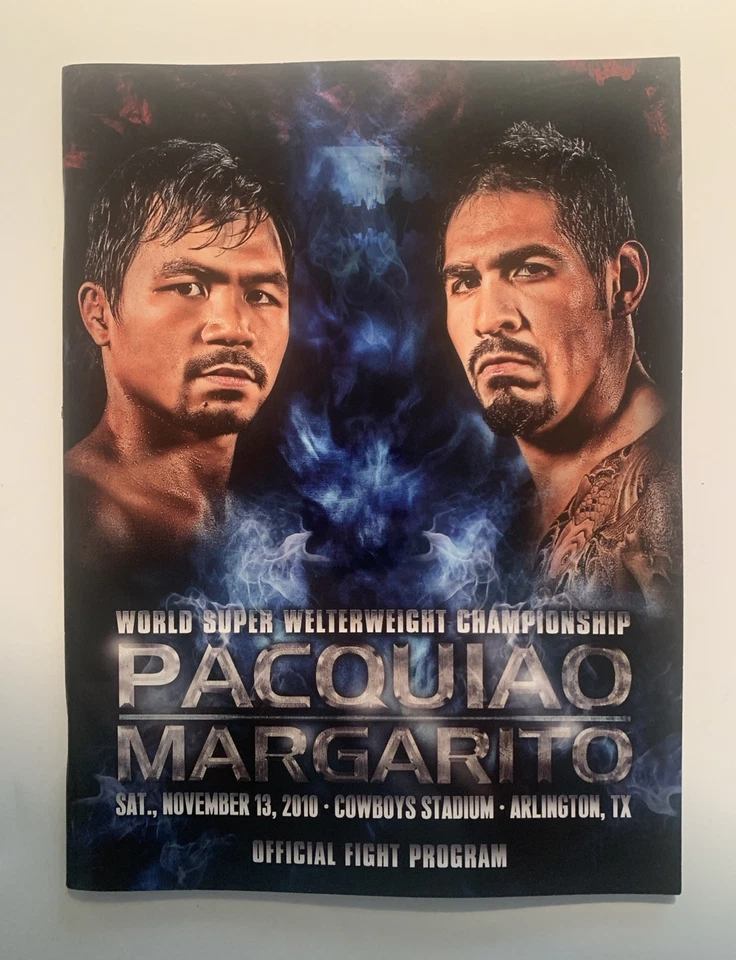 Manny Pacquiao-Antonio Margarito 2010 Program; Pac’s Historic 8th-Division Win - Image 1 of 1