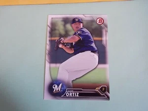 Luis Ortiz Milwaukee Brewers 2016 Bowman Draft - Picture 1 of 2