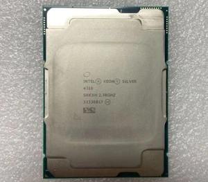 Intel Xeon Silver 4316 LGA-4189 2S CPU Processor 2.30-3.40GHz 20-Core 30MB 150W - Picture 1 of 2