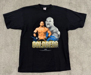 Bill Goldberg Shirt WCW 1998 XL Alstyle Black New WWE WWF Wrestling NOS Vintage - Picture 1 of 11