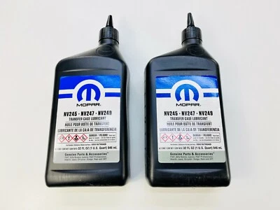 2 x Transfer Case Fluid NV245 NV247 NV249 2L for Jeep's - Image 1 of 4