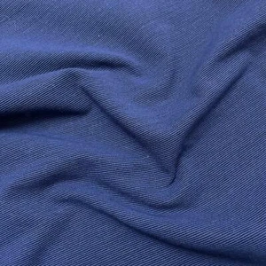 Navy Royal Corded Weave Plain Corduroy Thick Upholstery Furnishing Fabric - Picture 1 of 5
