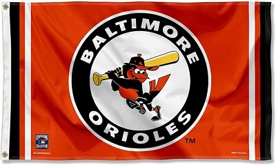 Baltimore Orioles 3x5 ft Flag Banner MLB Baseball Champions Free Shipping